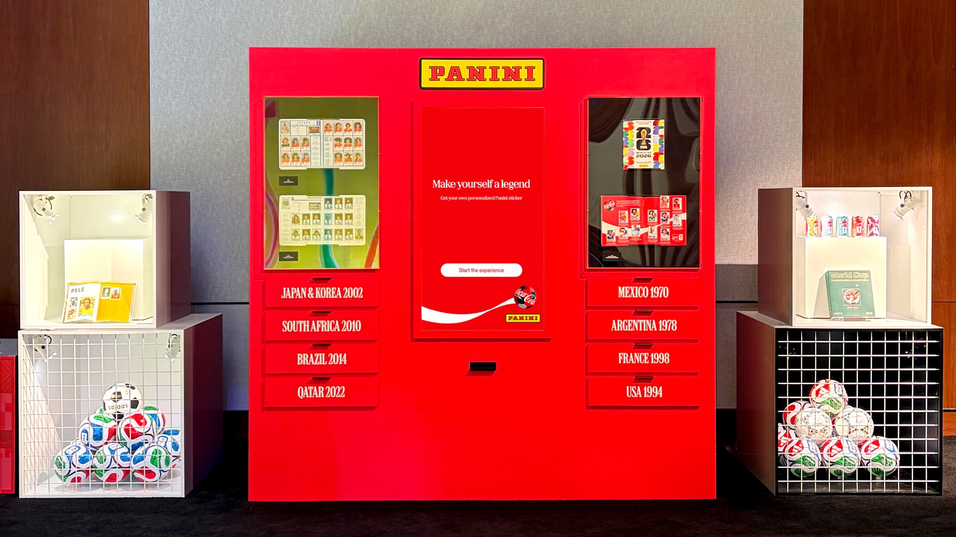 Coca-Cola x Panini, World Cup Final, New York